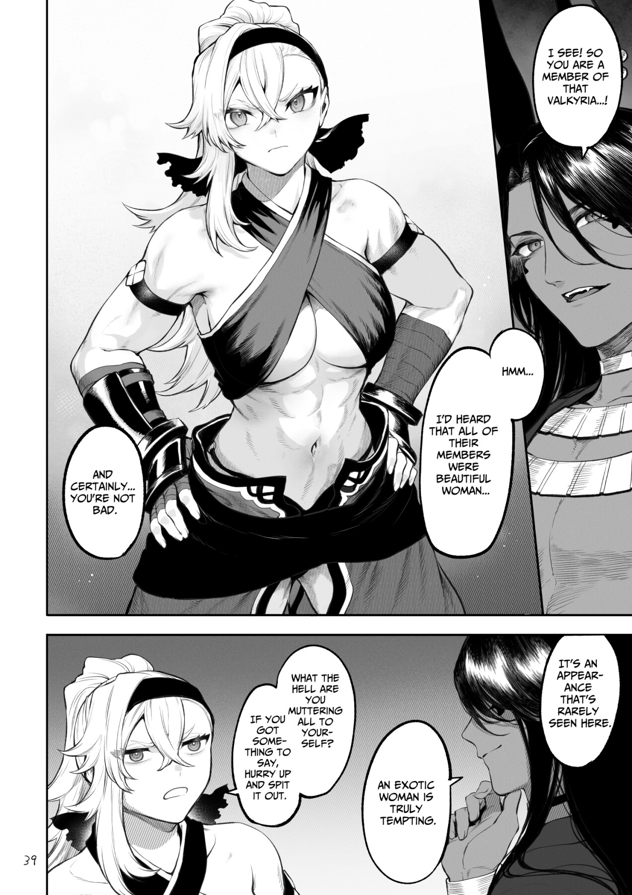 Hentai Manga Comic-Valkyrie and the War! ~Female Fighter Edition~-Read-39